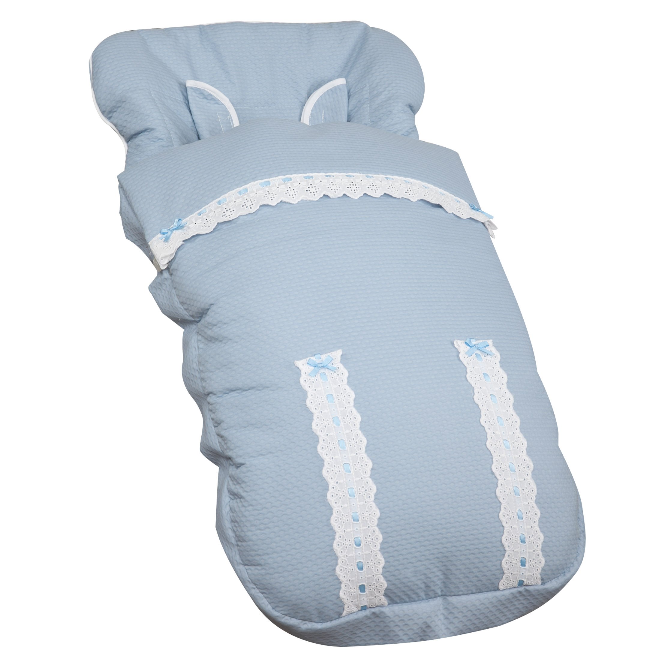 Saco de Bebé Universal Silla + Cubre Arnés de regalo, desmontable, tejido trasero 3D