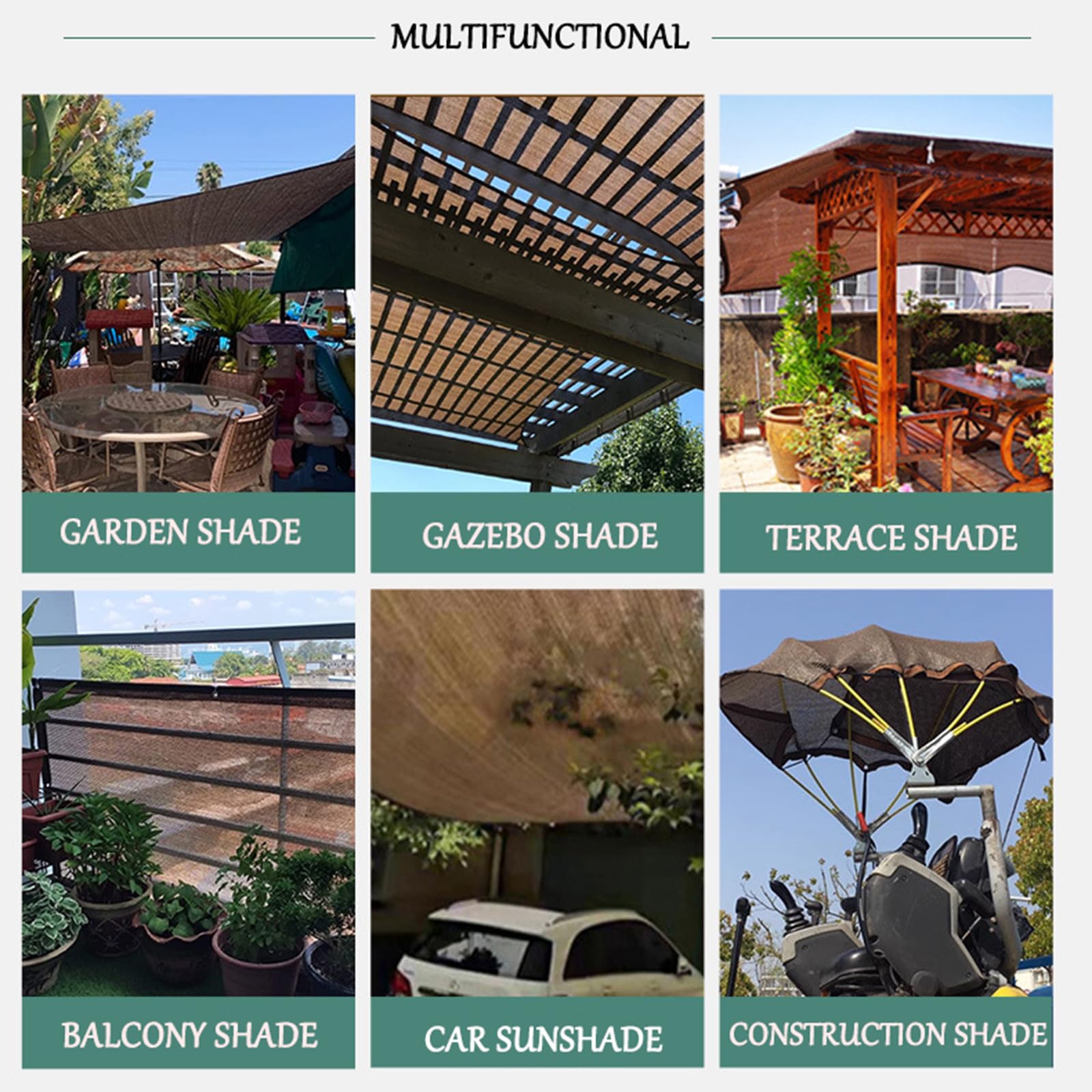 Zewnętrzny baldachim przeciwsłoneczny 4 x 6 m na patio, oddychająca tkanina, wodoodporny namiot przeciwsłoneczny, idealny do ogrodów, tarasów i basenów