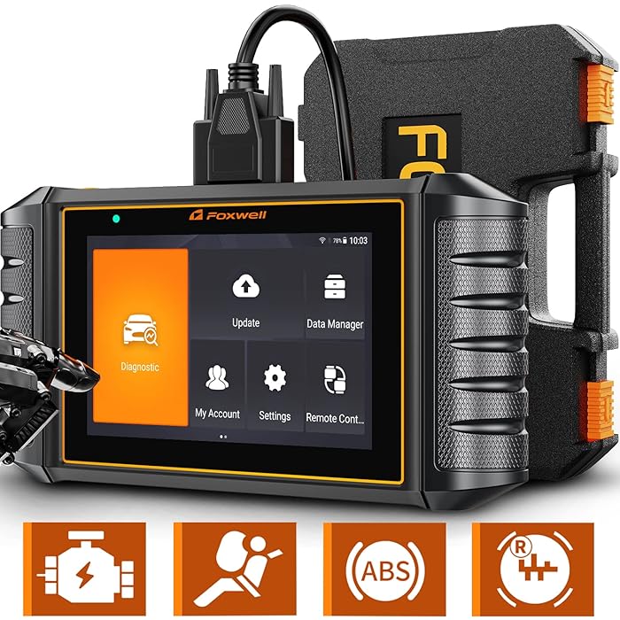 Buy [2022 Elite] FOXWELL NT706 Scanner OBD2 Scanner Diagnostic Tool