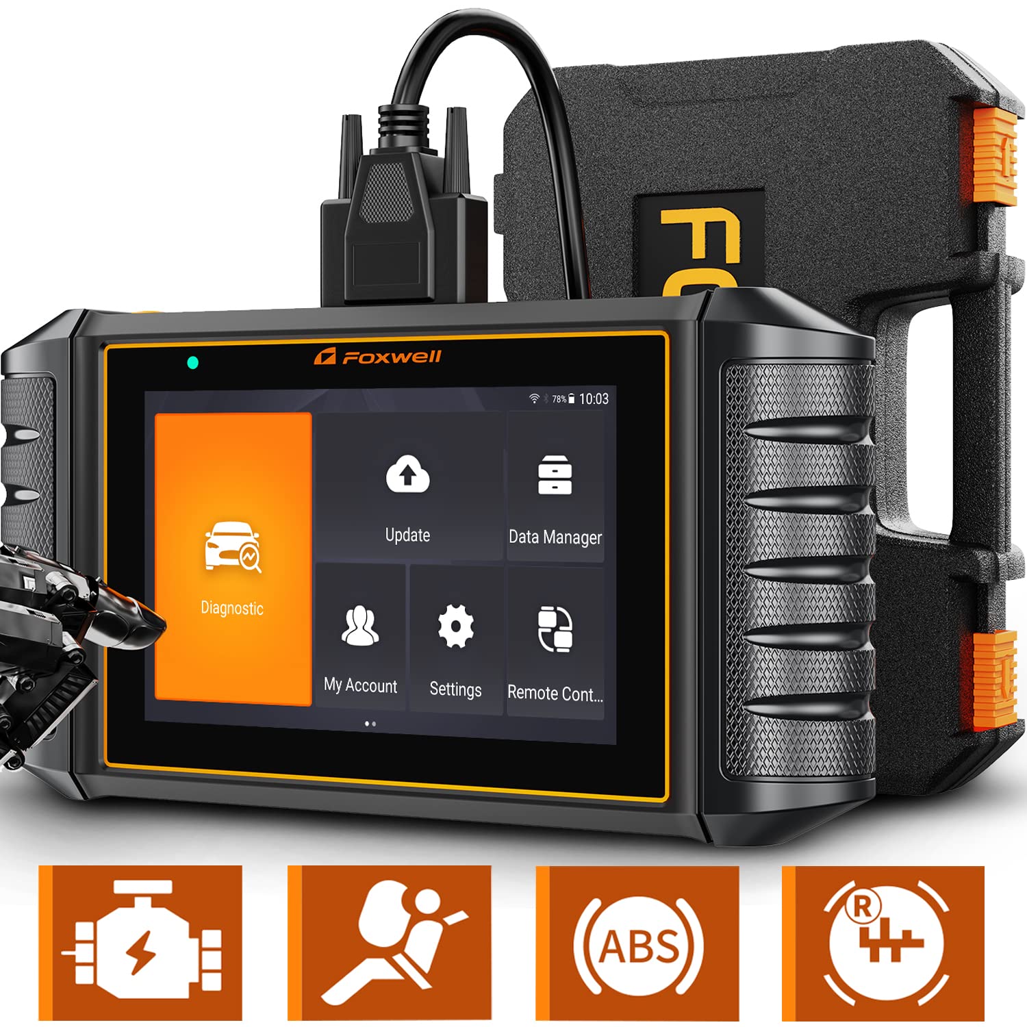 Buy [2022 Elite] FOXWELL NT706 Scanner OBD2 Scanner Diagnostic Tool