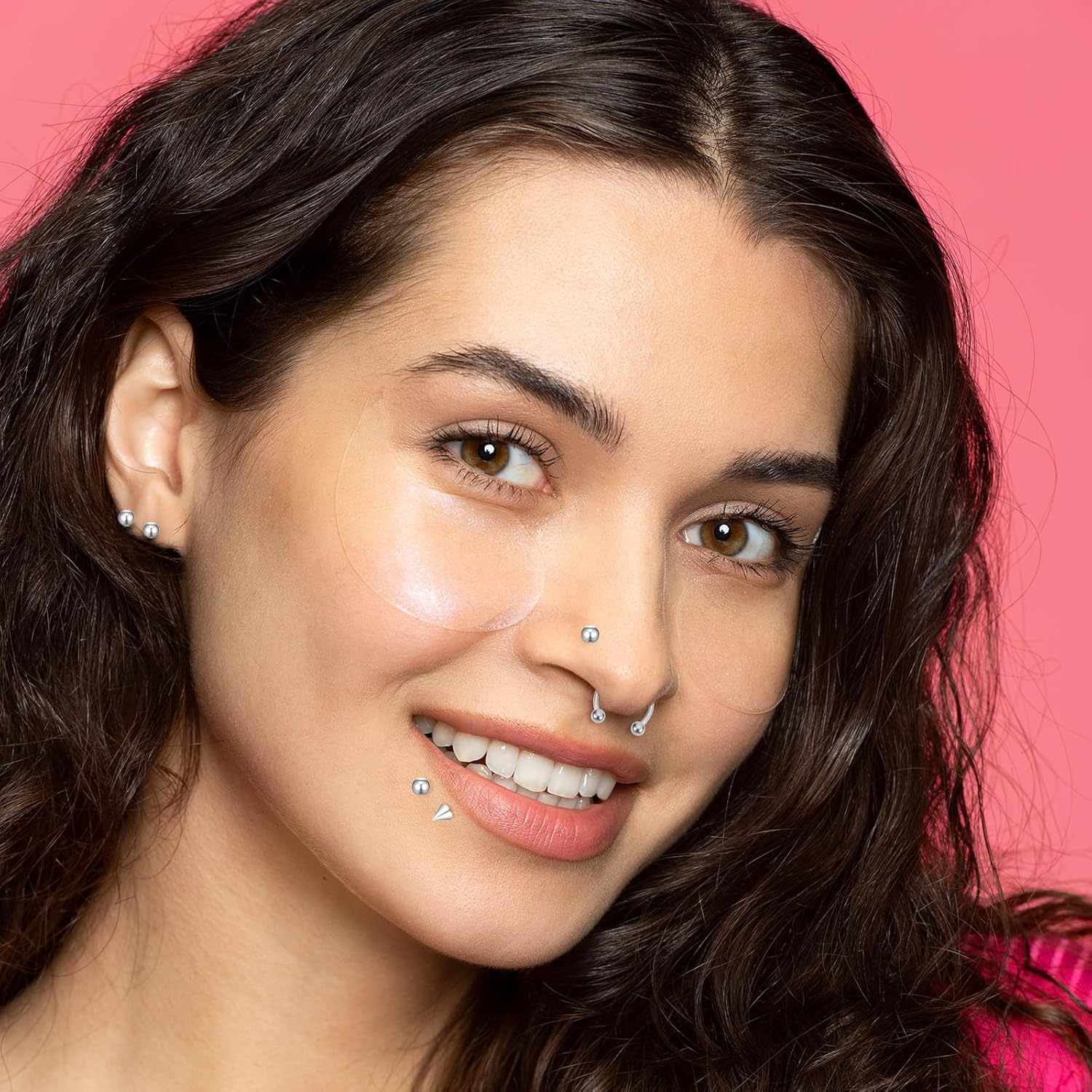 32Pcs 16G Lip Rings for Women, Snake Bite Jewelry, Snakebite Piercing Jewelry for Men and Women (6mm/8mm/10mm/12mm) - Image 6