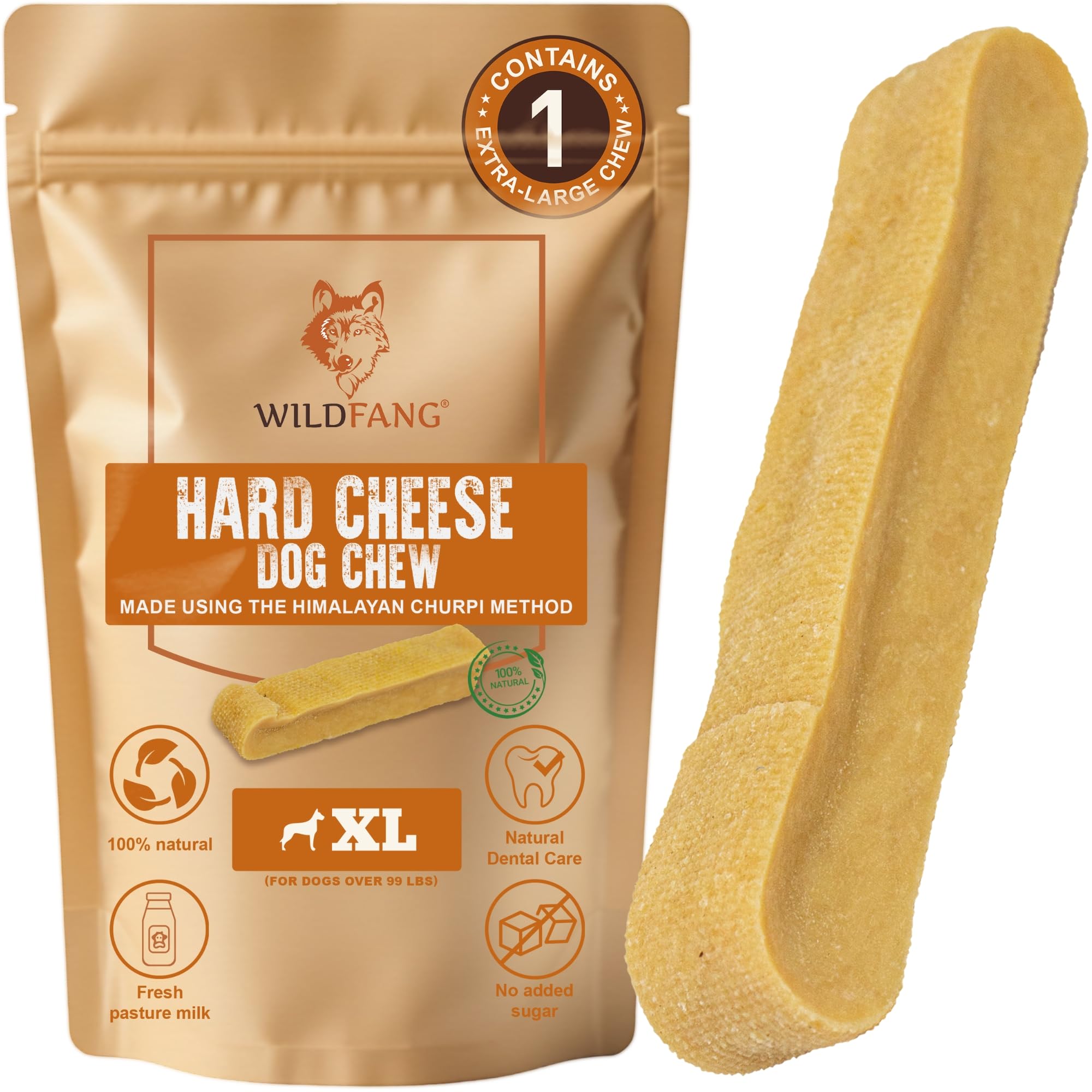 Amazon.com: Wildfang® Yak Chews, X-Large for Dogs Over 99 lbs