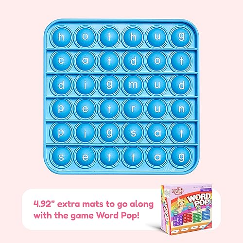Miniatura 5 de Word Pop CVC Words Mats for Classrooms (Pack of 6) - Learn to Read in Weeks Learning Resources - Multisensory Reading & Phonics Games Ideal for