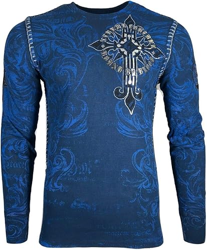 Xtreme Couture by Affliction - Camisa térmica para hombre Hercules