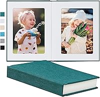 Vista 9 de Álbum de Fotos 5x7 con Espacio para Escribir Cubierta de Lino Álbum de Fotos 5x7 Contiene 20 Fotos Ideal para Álbum Temático de Boda y Álbumes