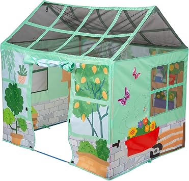 Pacific Play Tents 20462 Greenhouse Play House Tent 48" x 38" x 48"