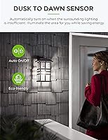 Vista 4 de L LOHAS LED Bombillas de luz del atardecer al amanecer, bombilla E26 de encendido/apagado automático, bombillas para exteriores, bombillas de luz