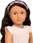 Our Generation 18-Inch Doll Clothes All Aflutter Butterfly Fashion, Outfits | 18-inch doll outfit with top, skirt, headband, bracelet, and jelly sandals; easy-open closures; doll sold, 5+ Years