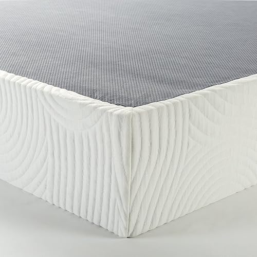 Miniatura 5 de Box Spring inteligente de Zinus con perfil alto de 9 pulgadas, bloqueo rápido base para colchón, estructura de acero fuerte, fácil de ensamblar,