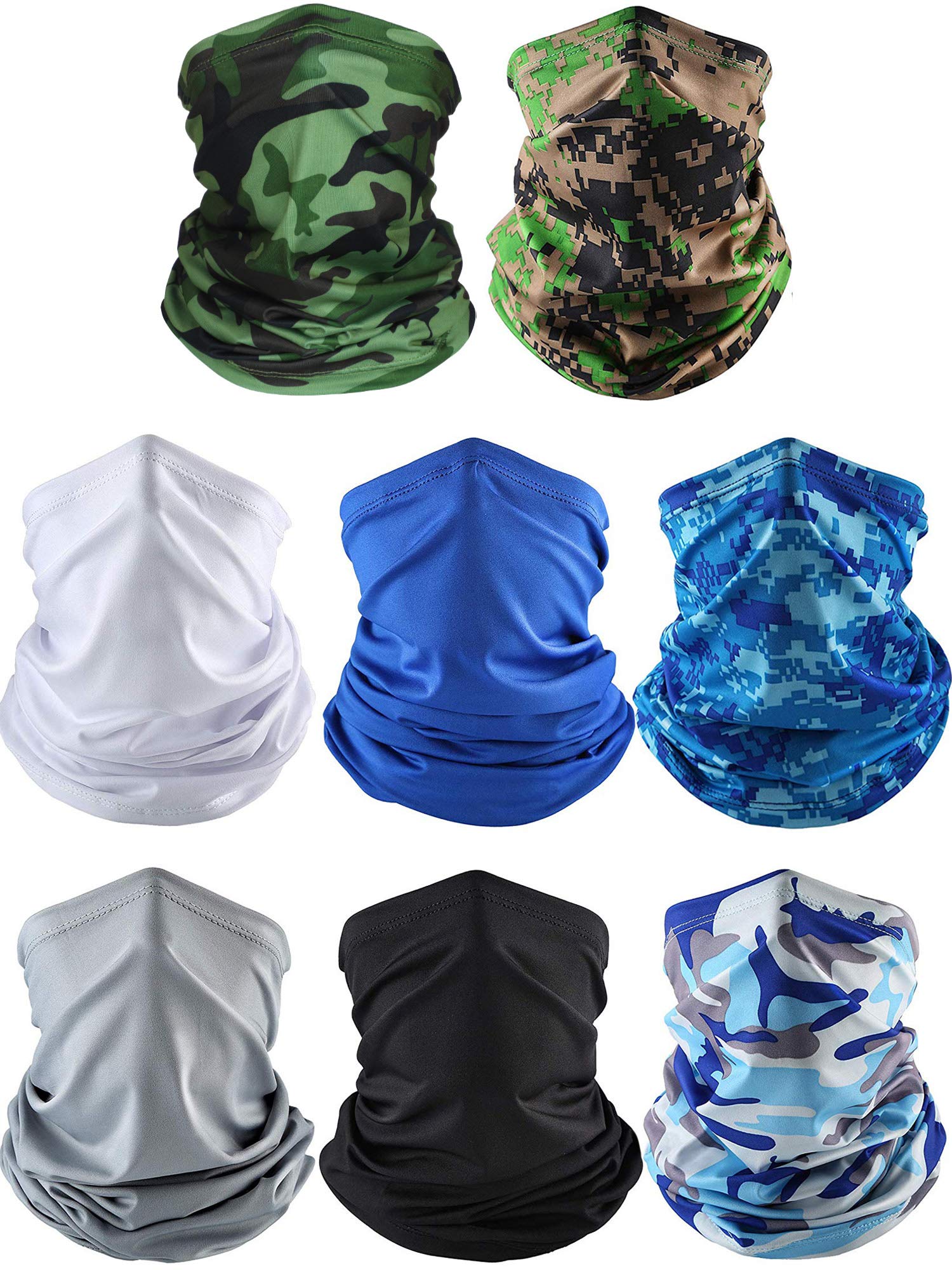 SATINIOR Neck Gaiter Mask Scarf