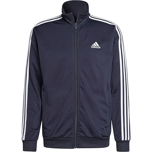 adidas Men's Basic 3-Stripes Tricot Track Suit