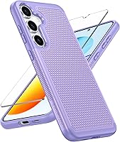 Vista 29 de FNTCASE Funda para Samsung Galaxy S24: funda protectora de doble capa a prueba de golpes para teléfono celular Protección a prueba de caídas