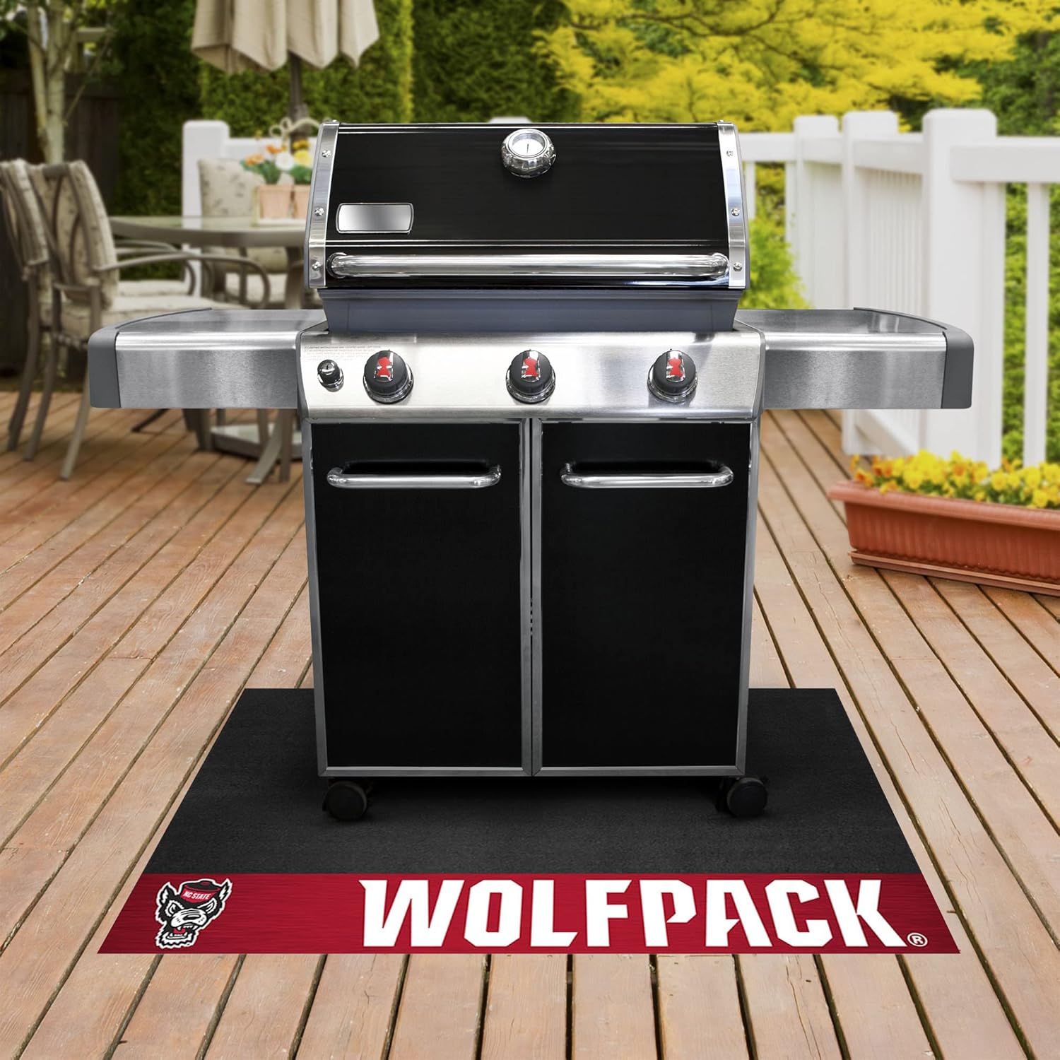 FANMATS NCAA Unisex-Adult Grill Mat
