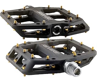 Revere Pro Grip MTB Mountain Bike Pedals Non-Slip Lightweight Nylon Fiber Bicycle Platform Pedals for BMX MTB 9/16"