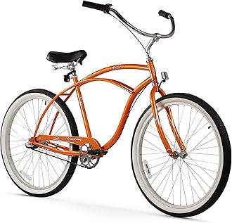 Firmstrong Urban Man Beach Cruiser Bike, Mens Bicycle