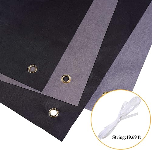 Miniatura 3 de Pancarta grande y letreros en blanco de poliéster, tela Oxford, pancarta con cuerda colgante para pared interior, exterior, fácil de colgar,