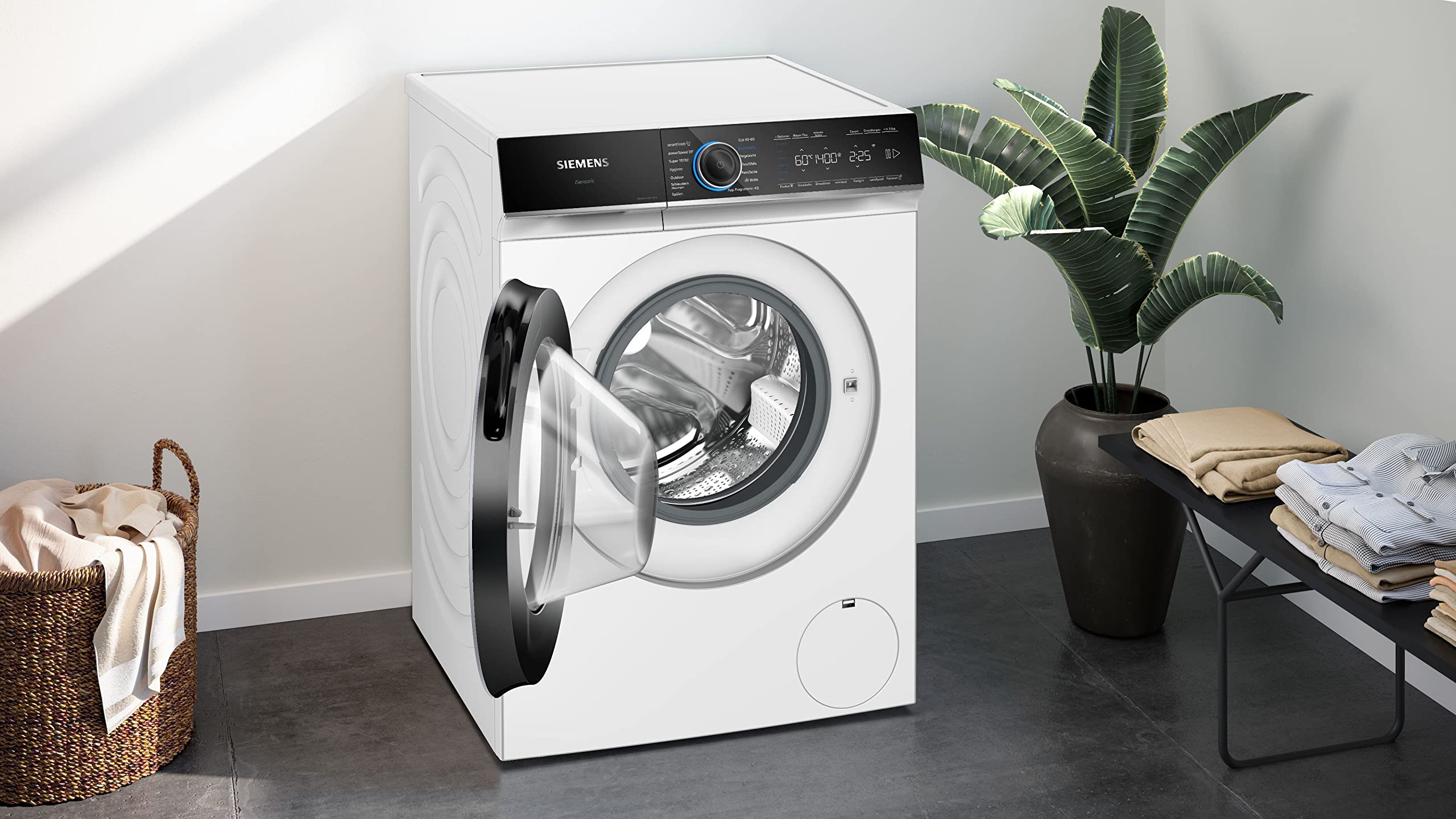 Siemens iQ700 Set: Wärmepumpentrockner 8kg + Waschmaschine 9kg, Home Connect, autoDry, speedPack XL