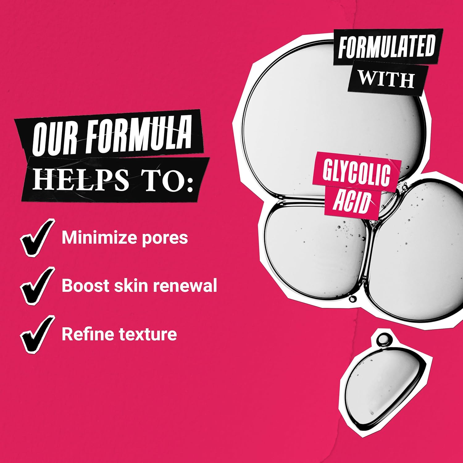 Kiehl's Ultra Pure High-Potency 9.8% Glycolic Acid Serum, Concentrated Face Serum to Exfoliate for Glowy Skin, Visibly Smooths Skin Texture & Boosts Skin Glow, All Skin Types, Fragrance-free - 1 fl oz - Image 5