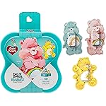 BioSwiss Care Bears Bandages, Classic Care Bear Shaped Self Adhesive Bandage Set, Latex Free, Sterile Wound Care, 50 Count