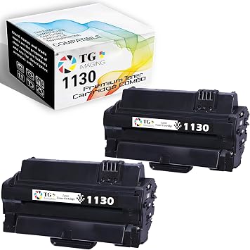 Compatible 1130 Toner Cartridge Replacement for Dell 1130 1130N for 1130 1130n 1133 1135n Laser Printer Black High Yield, 2-Pack