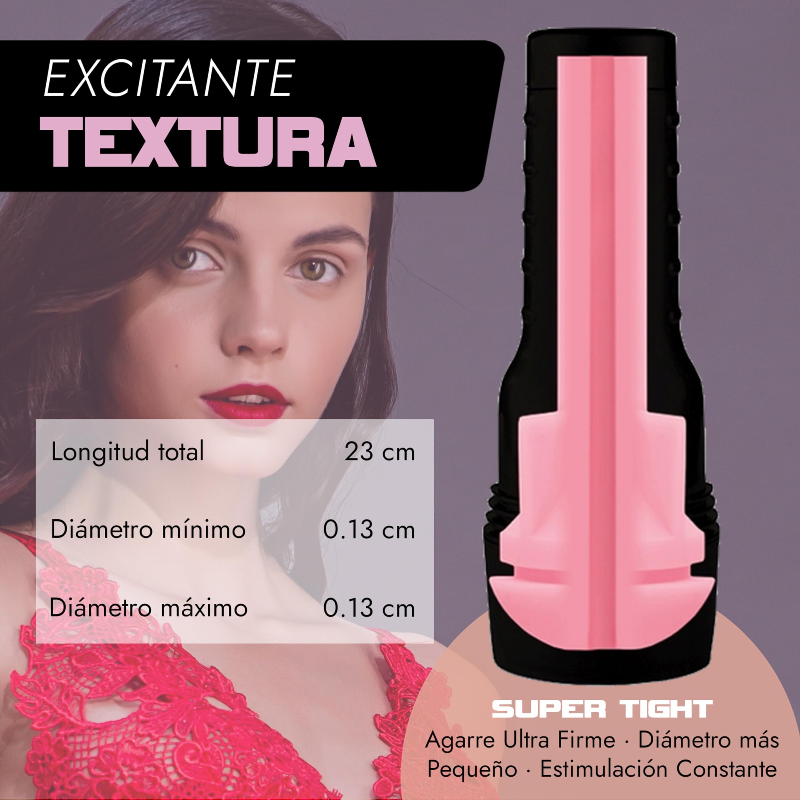 Fleshlight Pink Lady Super Tight Masturbador Masculino Experiencia Real Superskin