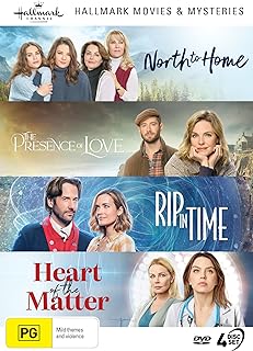 Hallmark Mystery 4 Film Collection (North to Home / The Presence of Love / Rip in Time / Heart of the Matter) [DVD]
