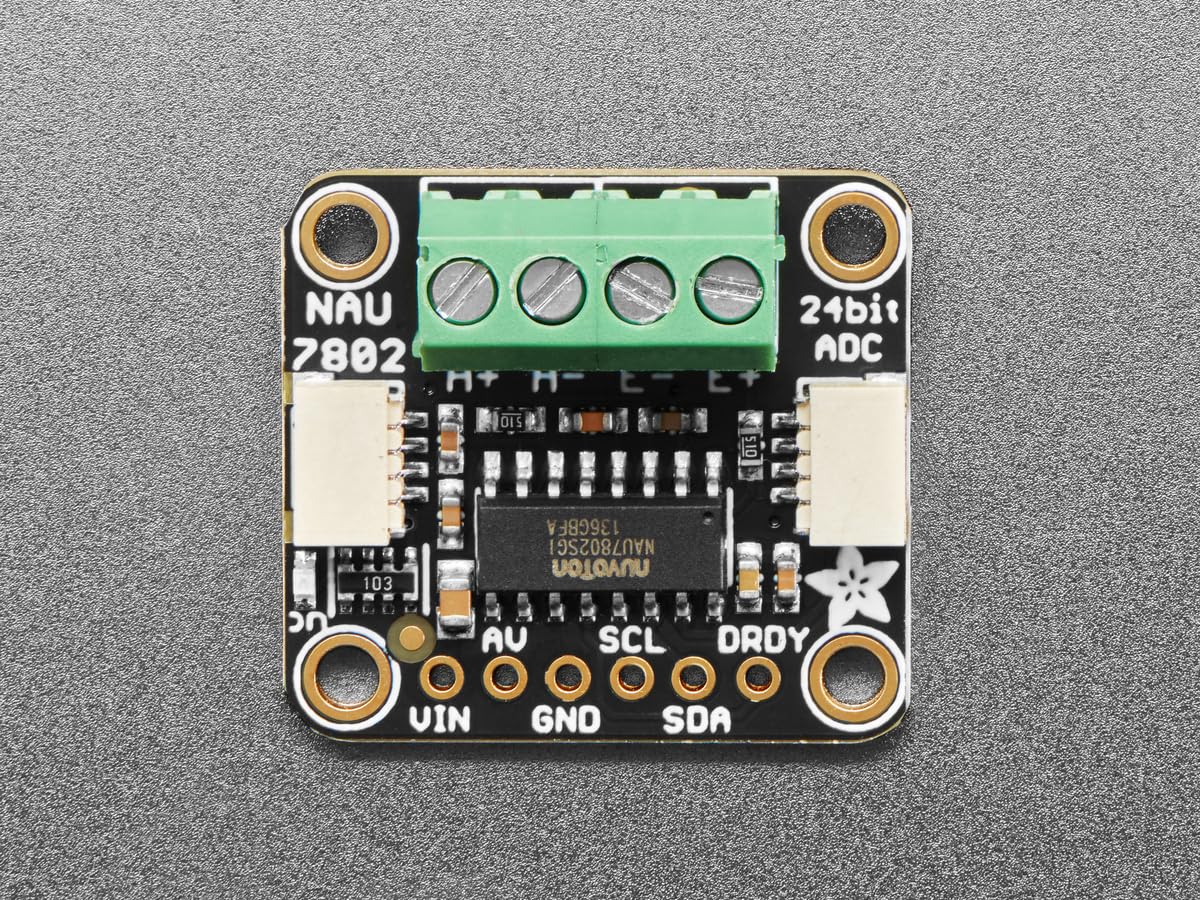 Adafruit NAU7802 24-Bit ADC für z.B. Dehnungsmessstreifen, STEMMA QT/Qwiic, 4538