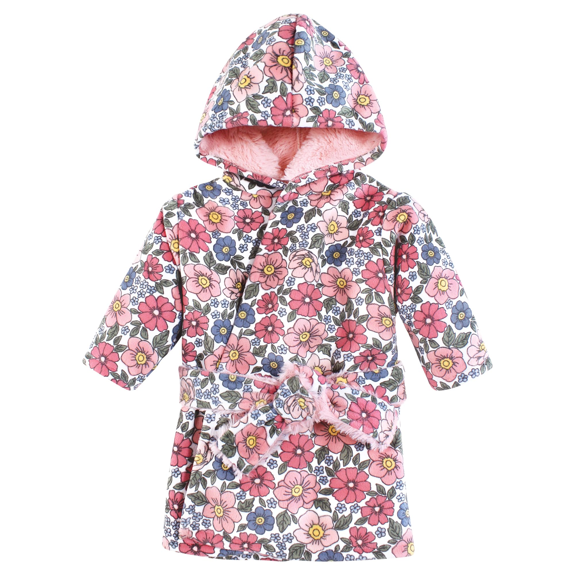 Hudson Baby Unisex BabyMink with Faux Fur Lining Pool and Beach Robe Cover-ups