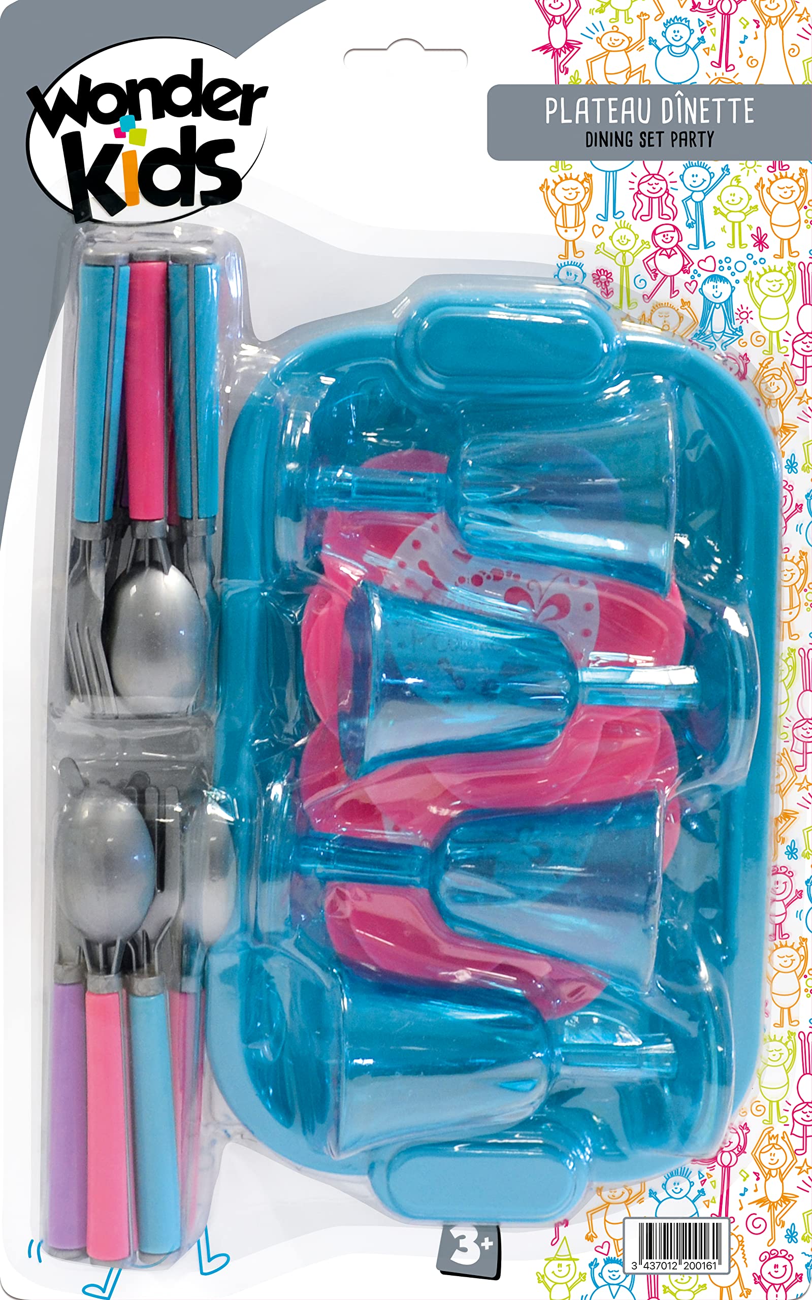 WDK ASIA LTD ABC-279535 Die Dinette, Multicoloured