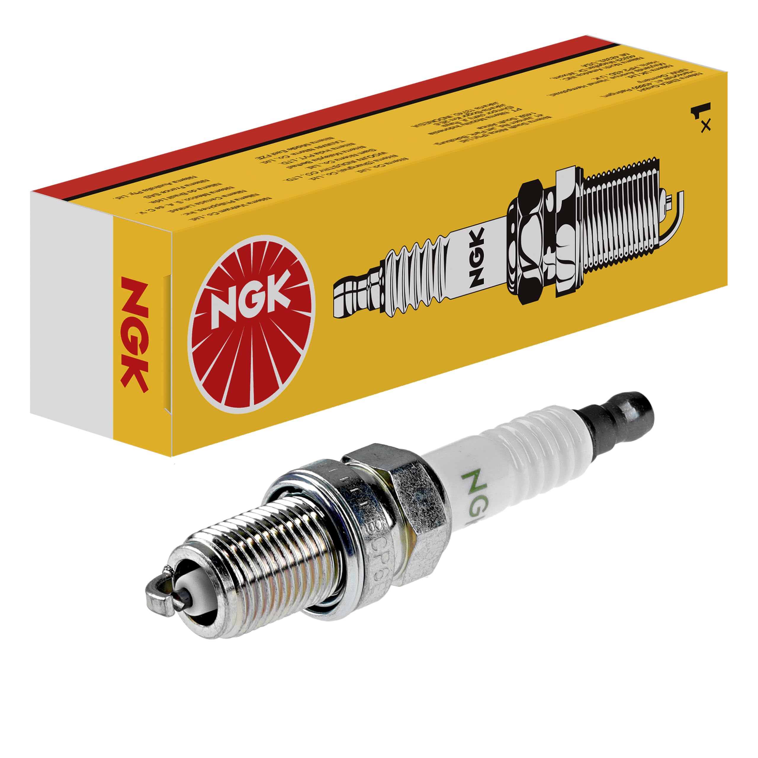 Bujía NGK 5860 - Electrodo De Níquel, Roscado 19 Mm, Ancho Llave 16 Mm Para Mercedes-Benz W124, Clase C