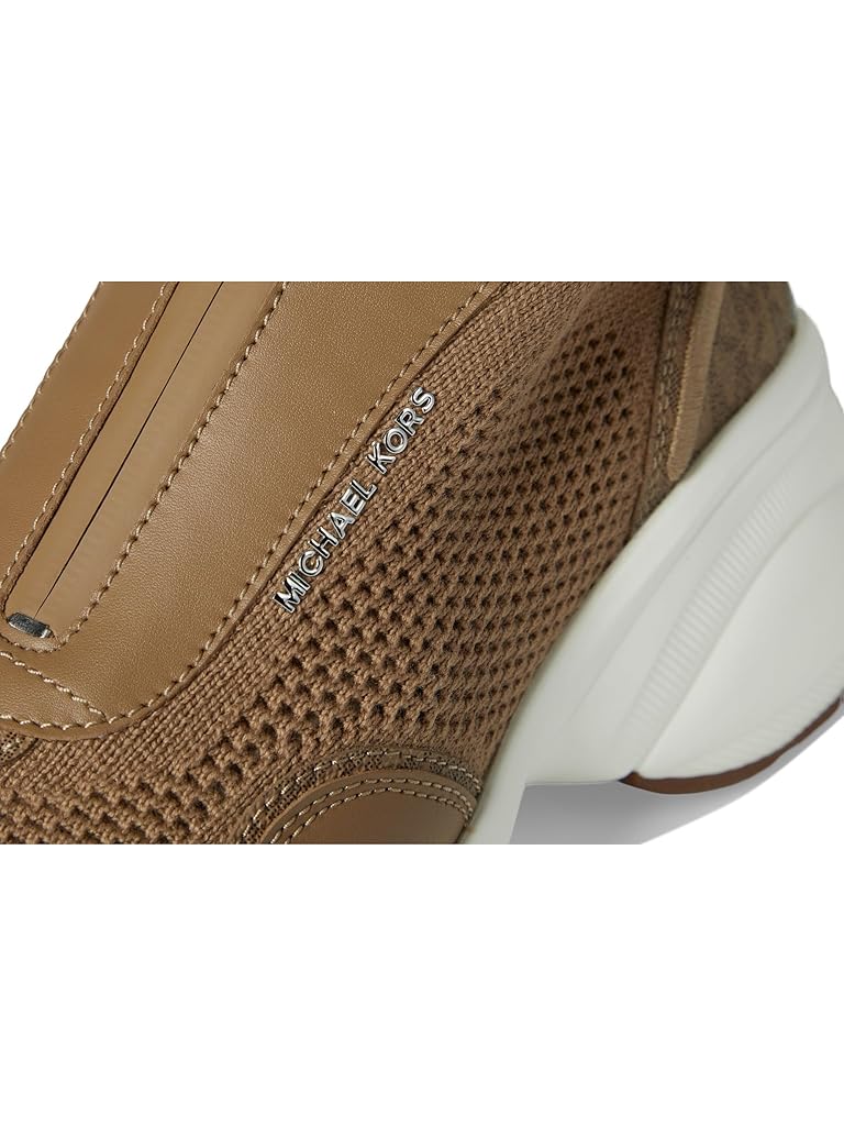 Beige Michael Kors Zuma Slip-On Trainer