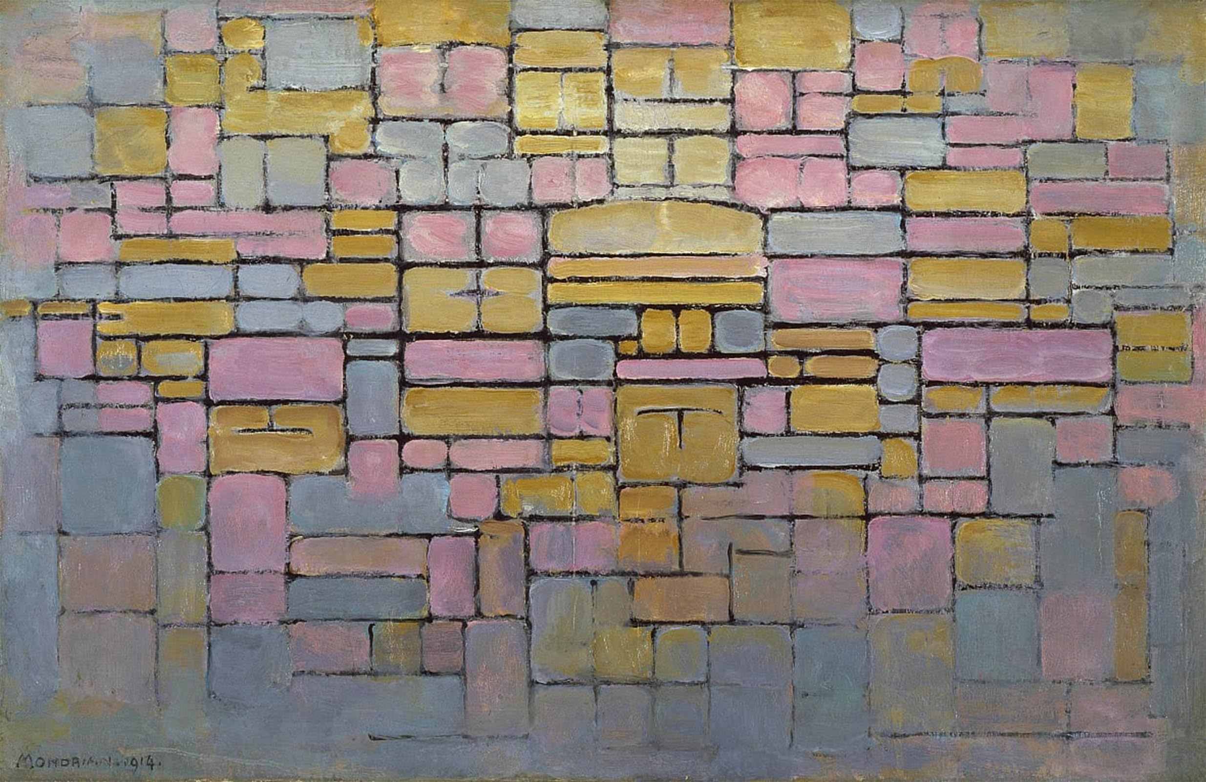 Impression Pour la Décoration Murale de qualité premium affiche Mondrian graffiti moderne - 5