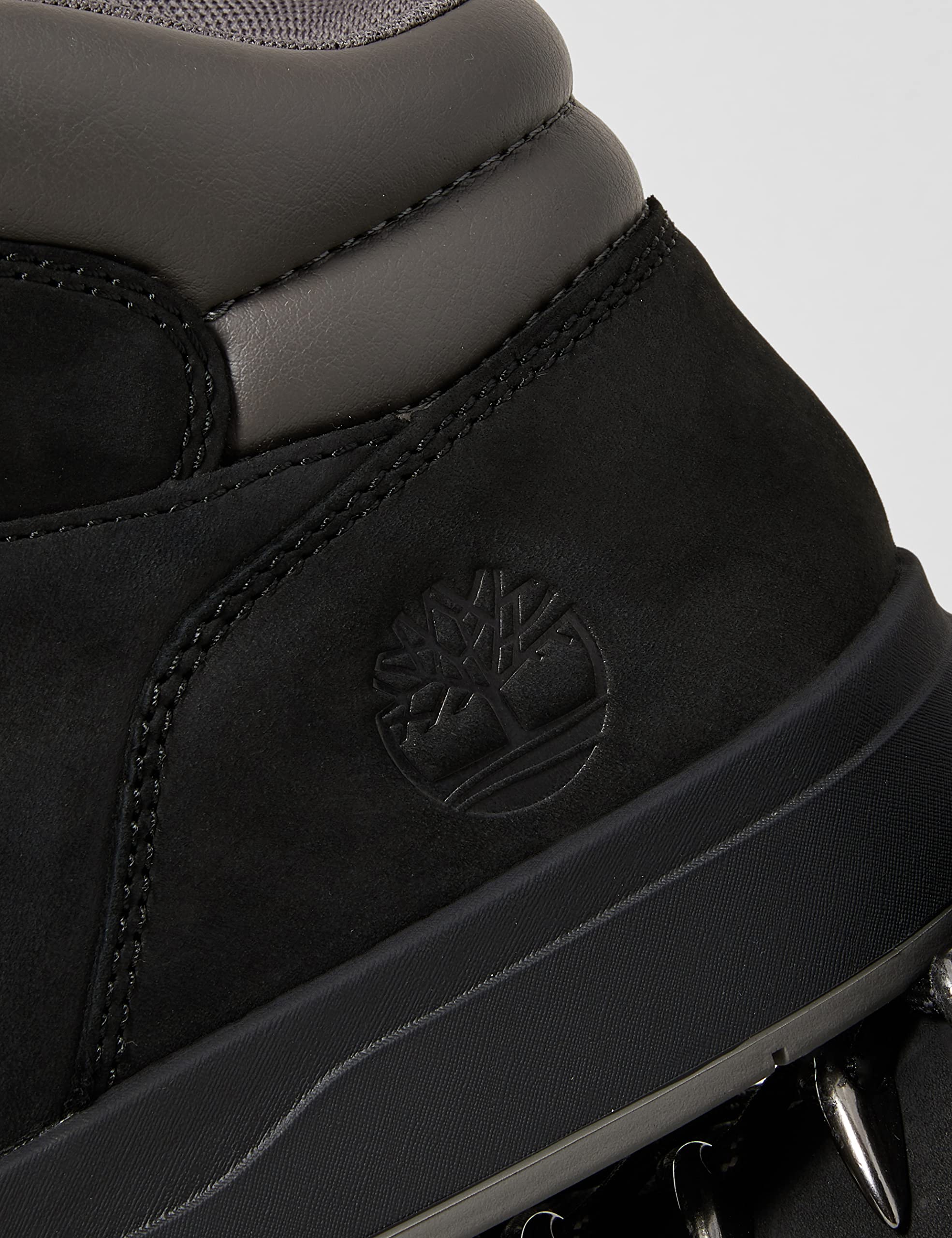 Timberland Davis Square Hiker, Stivali, Uomo, Black Nubuck, 42 EU
