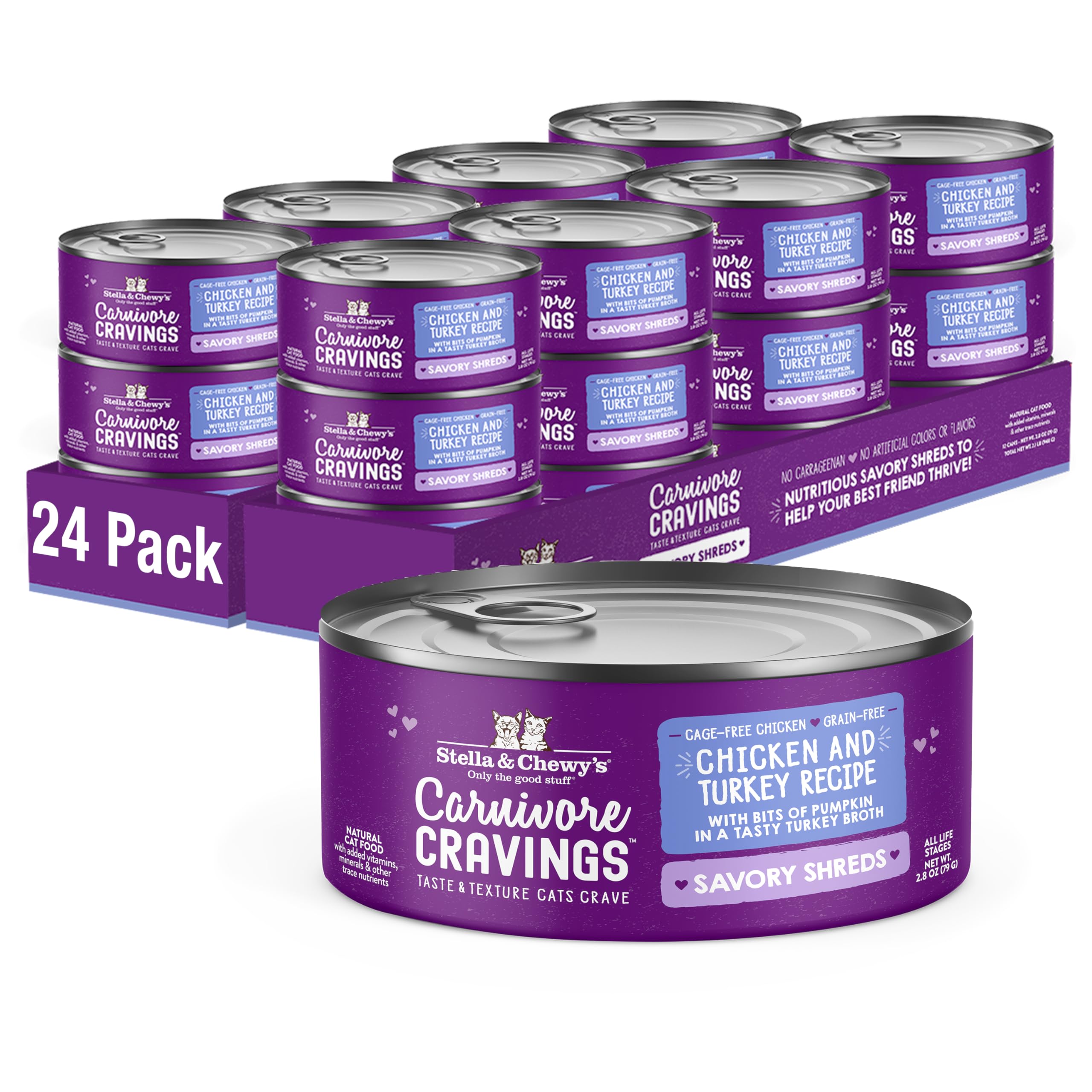 Amazon.com : Stella & Chewy's Carnivore Cravings Savory Shreds