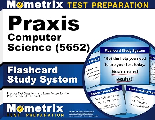 Praxis Computer Science (5652) Flashcard Study System: Practice Test Questions and Exam Review for the Praxis Subject Assessments