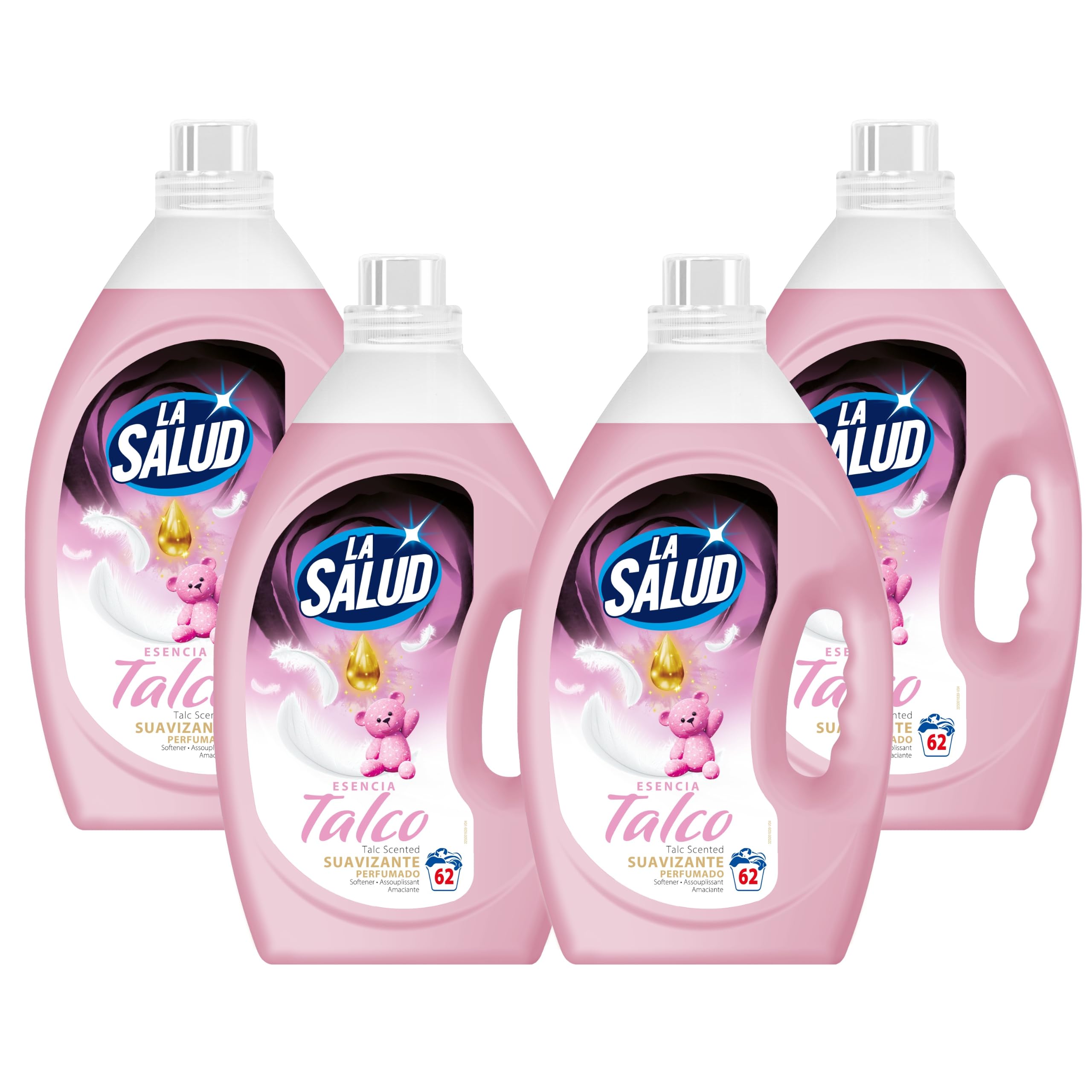 La Salud Ammorbidente Talk 11,2L | Formato Convenienza | Ammorbidente Profumato Essenza Talk | Fino a 248 Lavaggi