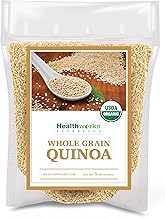 Healthworks Superfoods Organic Quinoa White Whole Grain Raw - 80 Oz / 5 ...