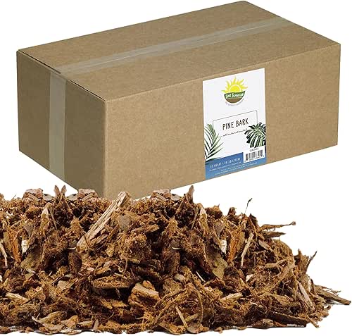 Soil Sunrise 100% Natural Pine Bark Mulch Nuggets (30 Quarts)