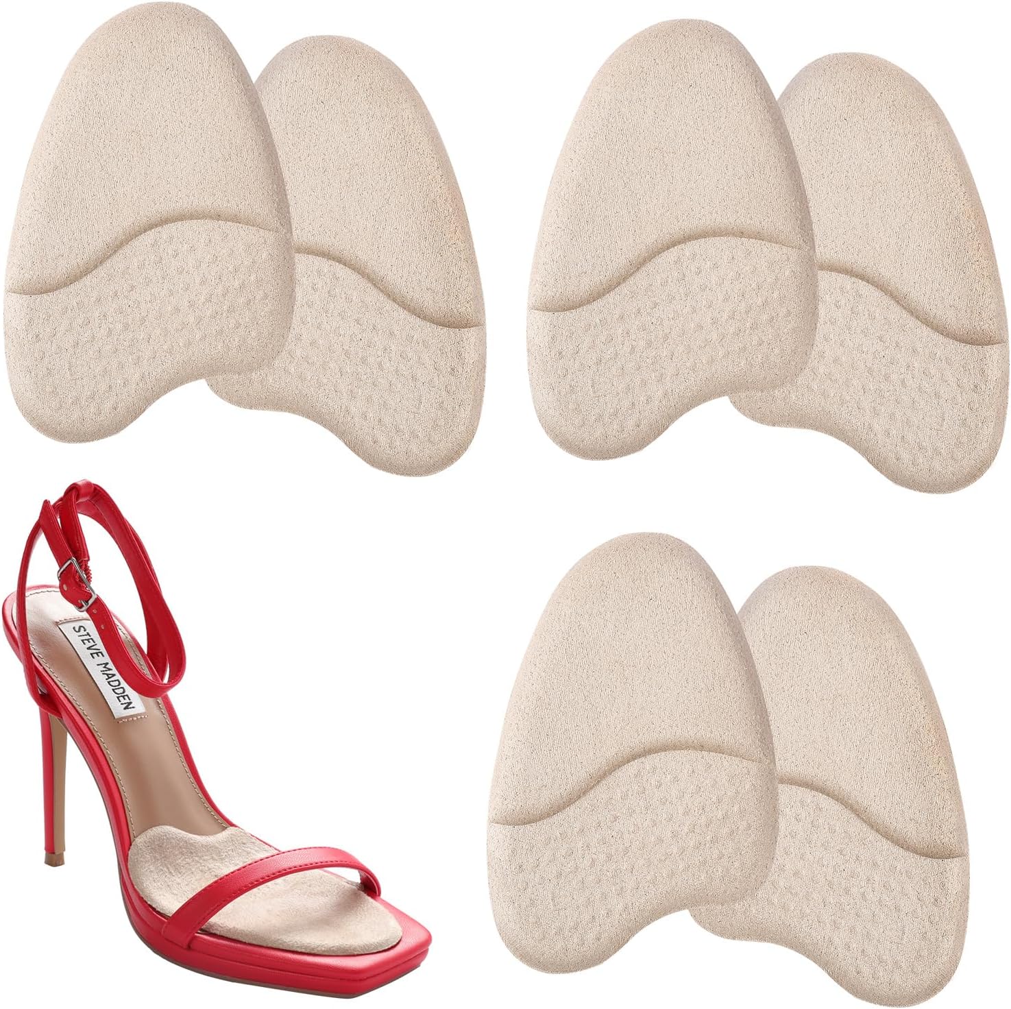 Ashoesert Metatarsal Pads Women, Forefoot Pads for Women,Anti Sliding