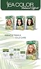 SEA COLOR Non-Ammonia, Vegan, Natural, Nourishing Permanent Hair Dye 100% White Closure (1 PACK 2 x 50 ml Dye & OXIDANT) (Brown 7.0)