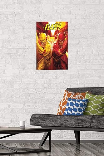Miniatura 2 de Trends International DC Comics - The Flash and The Reverse Flash - Póster de pared de carrera, 14.725 x 22.375 pulgadas, versión premium sin marco