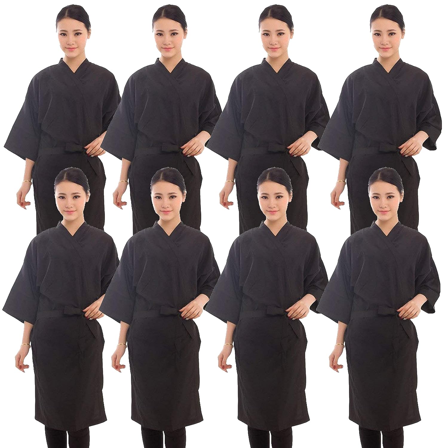 PERFEHAIR Salon Robes Smock for Clients, Pack of 8, Hair
