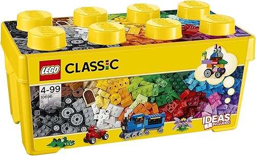 Miniatura 2 de LEGO Classic Set of 2 10696 10700 Building Blocks Box + Green Base Plates