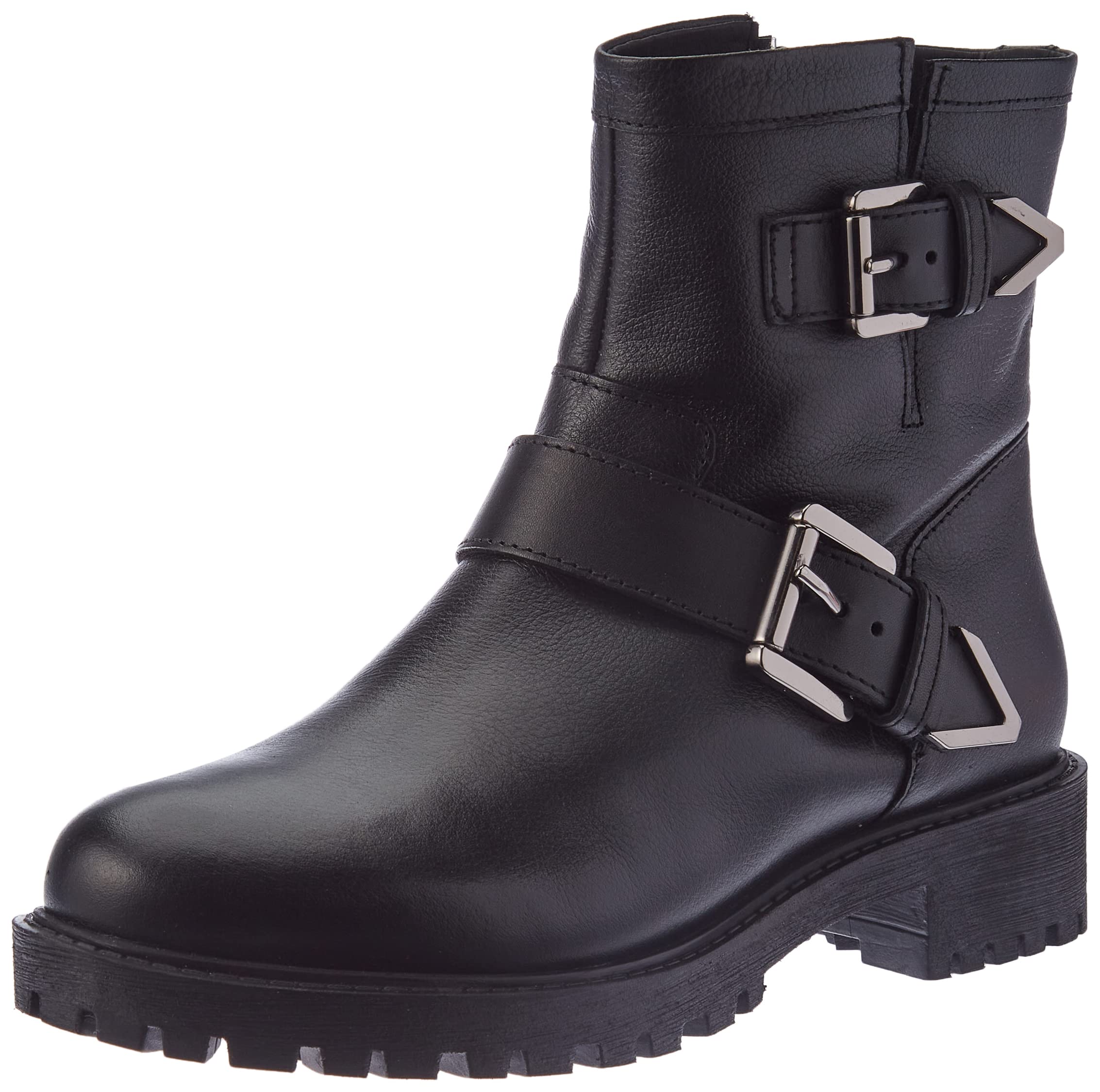 Geox Women's Black Shoes, Female,, Hoara Booties Size 5 Uk