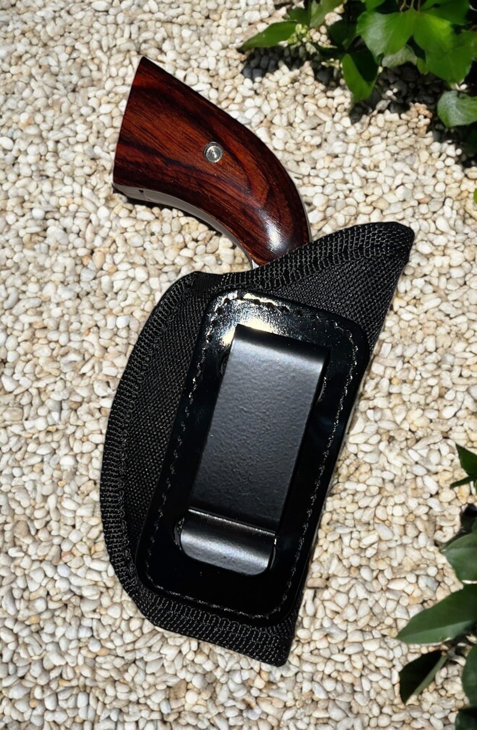 Hand Inside Pants Concealment Holster for North American ARMS NAA Mini Revolver 22 Companion, Sidewinder, Ranger II, 1.5" 1.6" Barrel