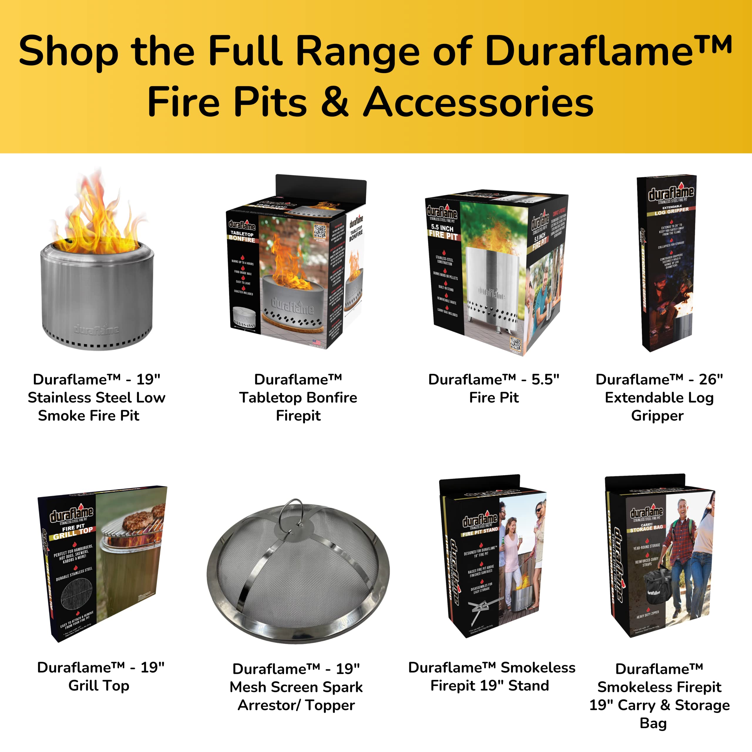 Duraflame™ Smokeless Firepit 19 Carry u0026 Storage Bag : Amazon.ca: Patio,  Lawn u0026 Garden