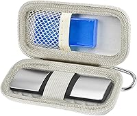 Vista 15 de Funda para monitor cardíaco compatible con AliveCor Kardia Mobile ECG/para KardiaMobile 6L para dispositivos Apple y Android, solo funda (negro)