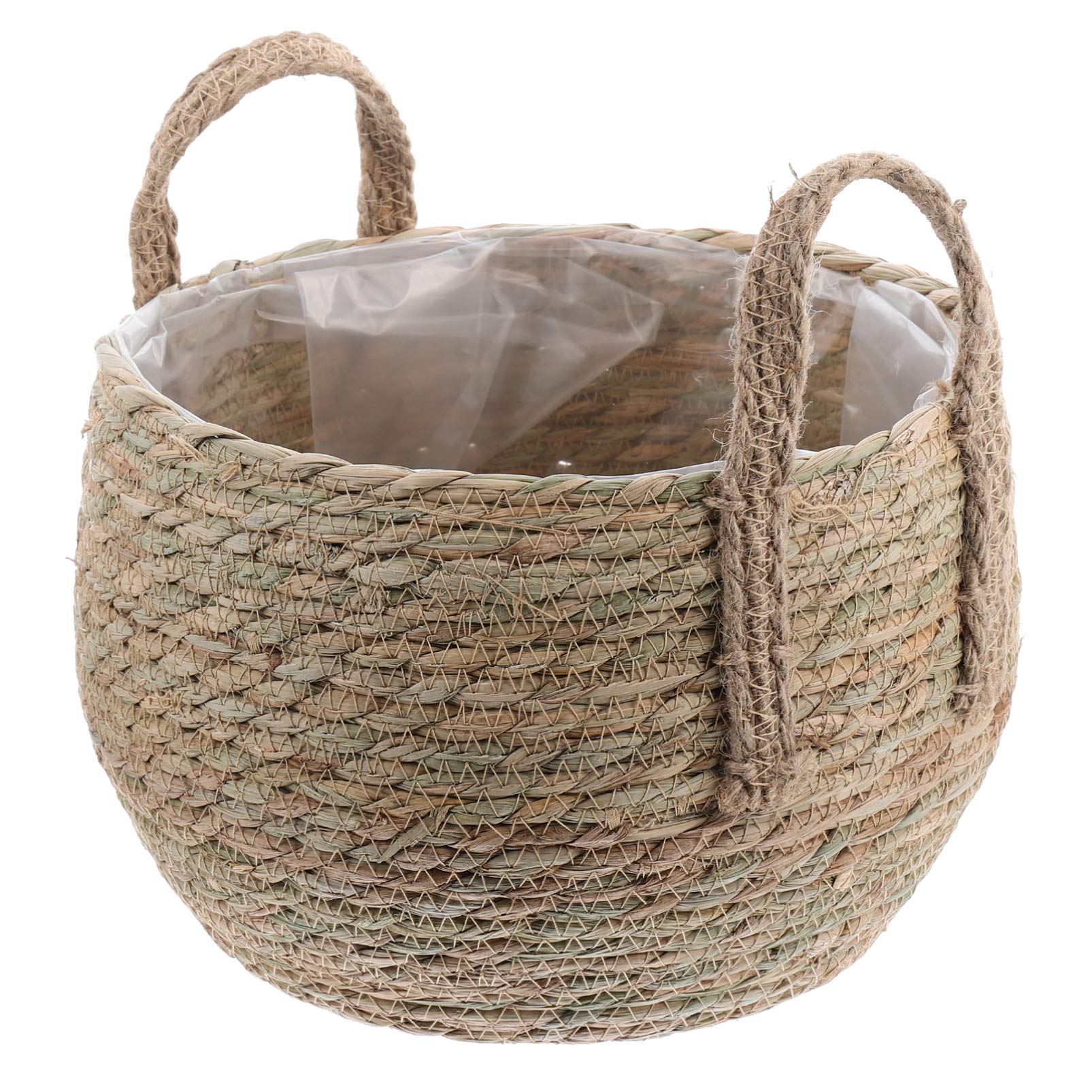 Panier de pot de plante en osier tressé | Cache-pot nature TOYANDONA