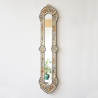 Long Multicolor Narrow wall mirror 35.4