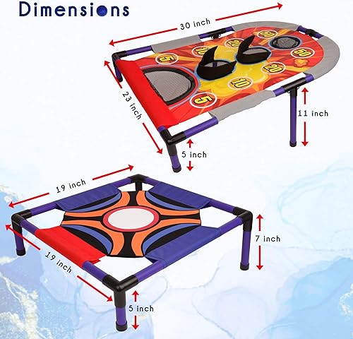 Miniatura 2 de Point Games Juegos de cornhole para patio, juego de lanzamiento de bolsas de frijoles de cornhole, juguetes al aire libre para niños y familias a